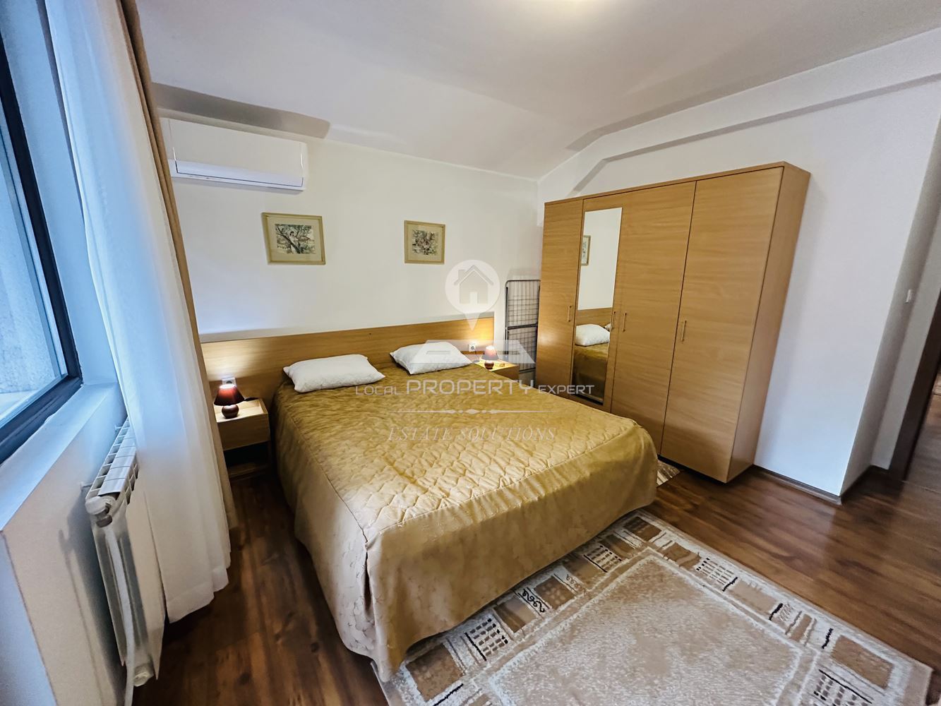 НАПЪЛНО ОБЗАВЕДЕН, ТРИСТАЕН АПАРТАМЕНТ ПОД НАЕМ В СГРАДА "ЕЛЕГАНТ ЛОДЖ" ГР. БАНСКО. - 0