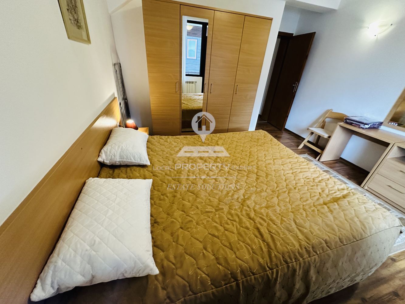 НАПЪЛНО ОБЗАВЕДЕН, ТРИСТАЕН АПАРТАМЕНТ ПОД НАЕМ В СГРАДА "ЕЛЕГАНТ ЛОДЖ" ГР. БАНСКО. - 0