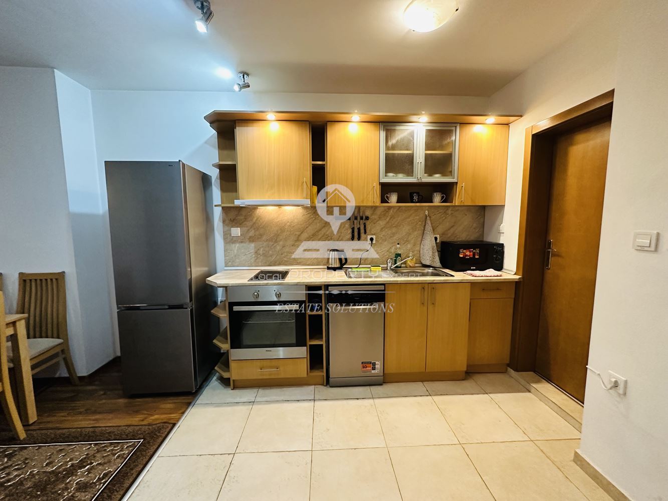 НАПЪЛНО ОБЗАВЕДЕН, ТРИСТАЕН АПАРТАМЕНТ ПОД НАЕМ В СГРАДА "ЕЛЕГАНТ ЛОДЖ" ГР. БАНСКО. - 0