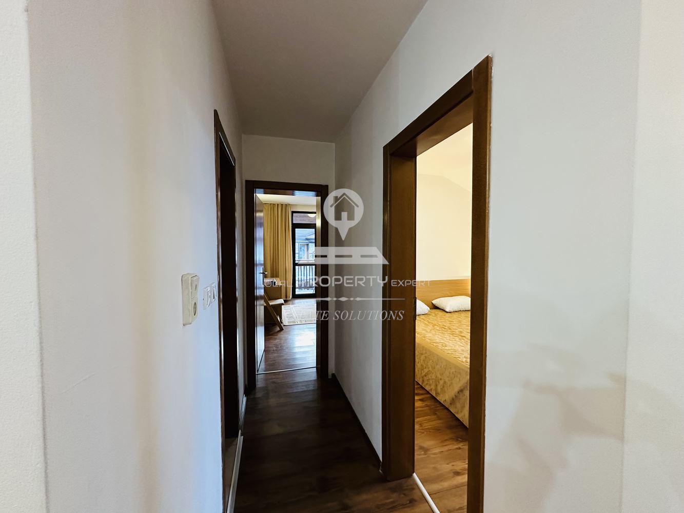 НАПЪЛНО ОБЗАВЕДЕН, ТРИСТАЕН АПАРТАМЕНТ ПОД НАЕМ В СГРАДА "ЕЛЕГАНТ ЛОДЖ" ГР. БАНСКО. - 0