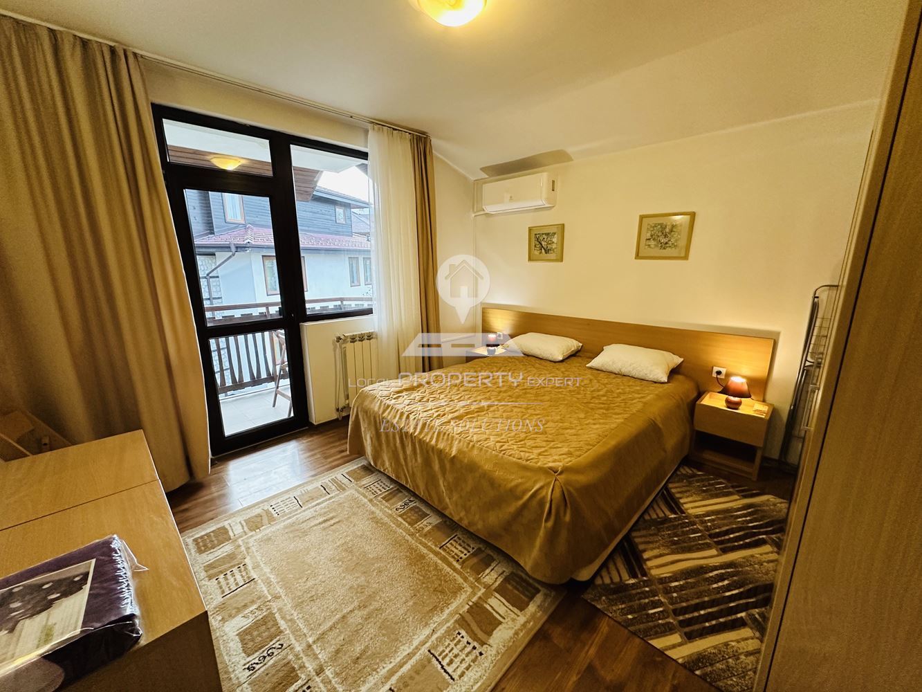 НАПЪЛНО ОБЗАВЕДЕН, ТРИСТАЕН АПАРТАМЕНТ ПОД НАЕМ В СГРАДА "ЕЛЕГАНТ ЛОДЖ" ГР. БАНСКО. - 0