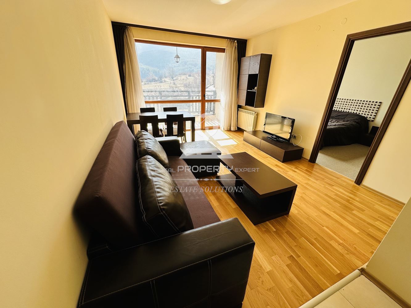 ОБЗАВЕДЕН, ДВУСТАЕН АПАРТАМЕНТ В КОМПЛЕКС "ALL SEASONS CLUB", ГР. БАНСКО. - 0