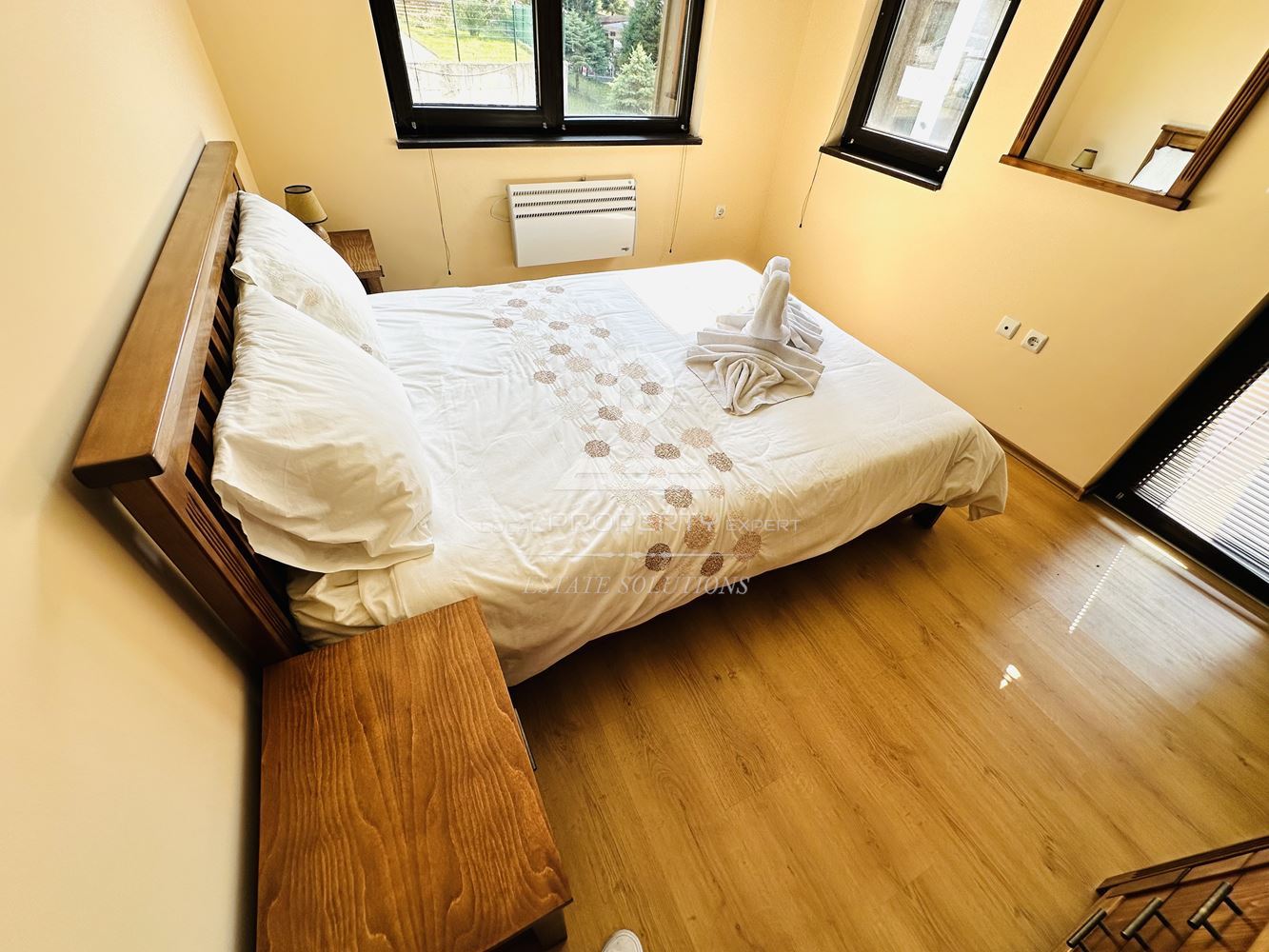 ОБЗАВЕДЕН ТРИСТАЕН АПАРТАМЕН В КОМПЛЕКС "Royal Park Hotel & Apartments", КВ. ''СВЕТИ ИВАН", УЛ. ЧЕТИРИ СЕЗОНА, ГР. БАНСКО. - 0