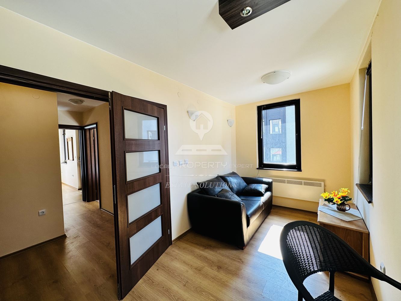 ОБЗАВЕДЕН ТРИСТАЕН АПАРТАМЕН В КОМПЛЕКС "Royal Park Hotel & Apartments", КВ. ''СВЕТИ ИВАН", УЛ. ЧЕТИРИ СЕЗОНА, ГР. БАНСКО. - 0