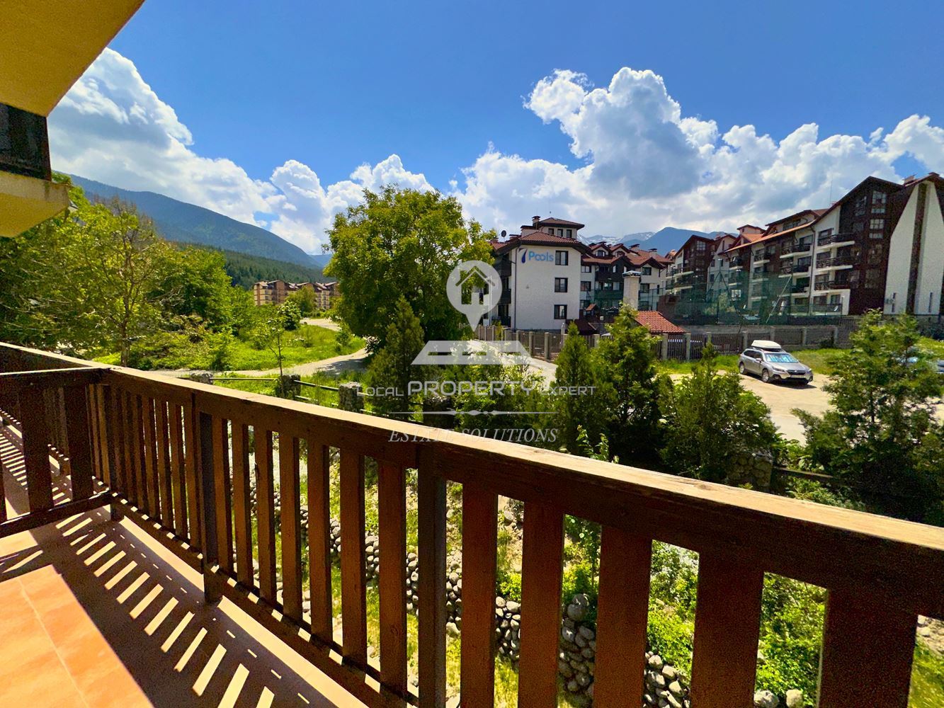 СТУДИО С ЮНО ИЗЛОЖЕНИЕ В ЖИЛИЩНА СГРАДА "PRESPA", ГР. БАНСКО. - 0