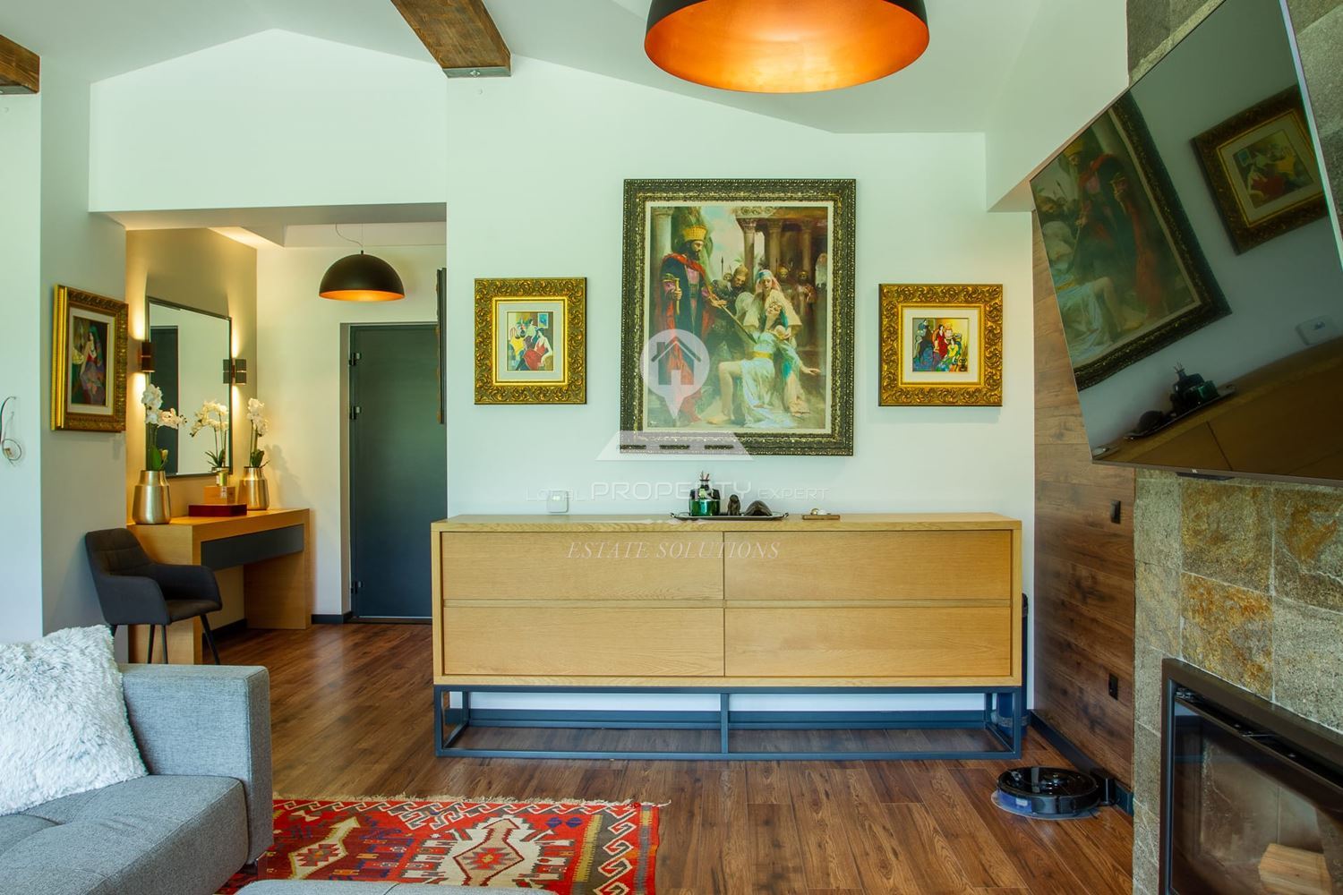 ЛУКСОЗНО И СТИЛНО ОБЗАВЕДЕНО ШАЛЕ В РАЙОНA НА "ПИРИН ГОЛФ & КЪНТРИ КЛУБ", М. КУКУРЕВО, ГР. РАЗЛОГ. - 0