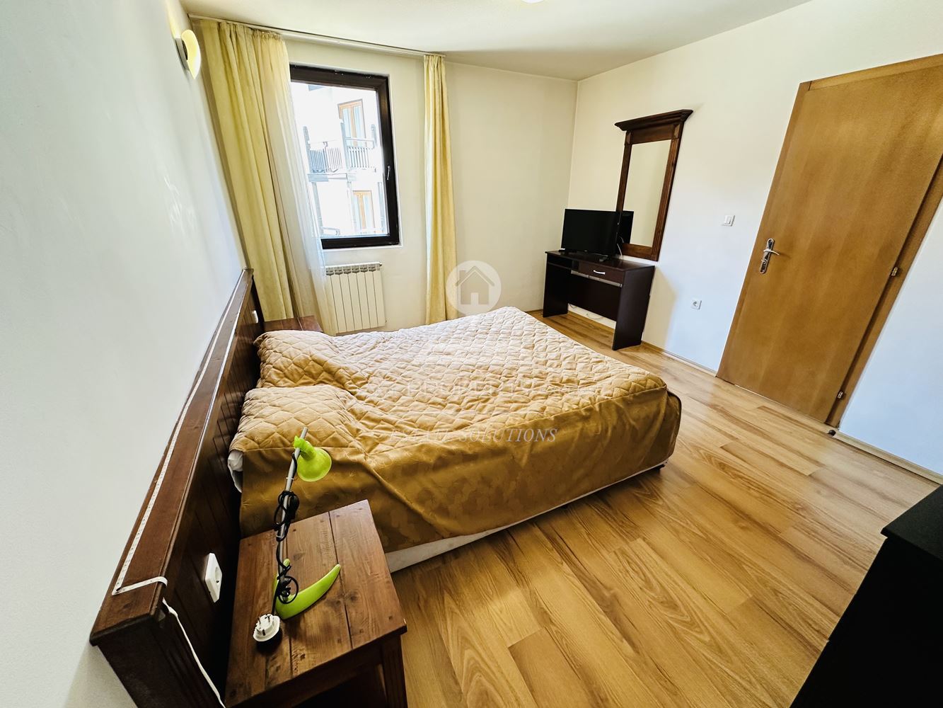 НАПЪЛНО ОБЗАВЕДЕН, ДВУСТАЕН АПАРТАМЕНТ ПОД НАЕМ В ЖИЛИЩНА СГРАДА "ЕЛЕГАНТ ЛОДЖ", КВ. ГРАМАДЕТО, ГР. БАНСКО. - 0