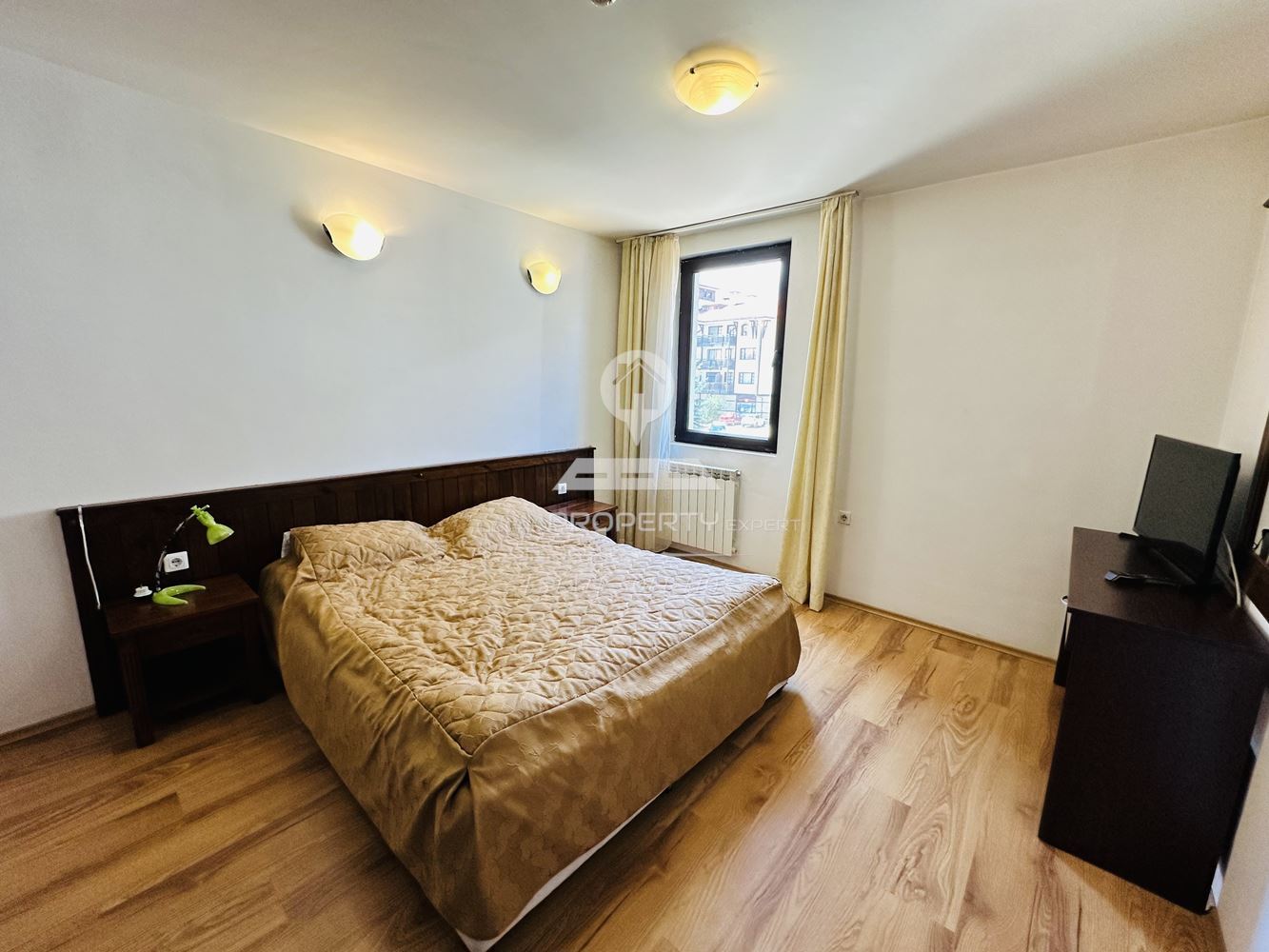 НАПЪЛНО ОБЗАВЕДЕН, ДВУСТАЕН АПАРТАМЕНТ ПОД НАЕМ В ЖИЛИЩНА СГРАДА "ЕЛЕГАНТ ЛОДЖ", КВ. ГРАМАДЕТО, ГР. БАНСКО. - 0