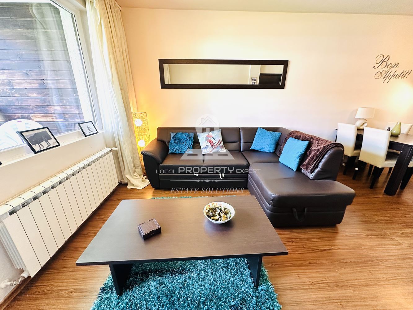 ОБЗАВЕДЕН ДВУСТАЕН АПАРТАМЕНТ В КОМПЛЕКС "BANSKO ROYAL TOWERS'', КВ. ГЛАЗНЕ, УЛ. СТРАГИТЕ, ГР. БАНСКО. - 0