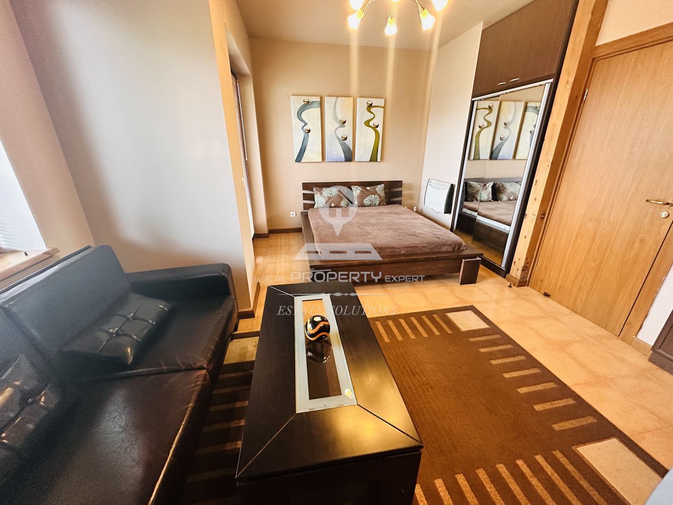 НАПЪЛНО ОБЗАВЕДЕНО СТУДИО В КОМПЛЕКС "ИГЪЛ ЛОДЖ'', УЛ. НАЙДЕН ГЕРОВ 42, ГР. БАНСКО. - 0