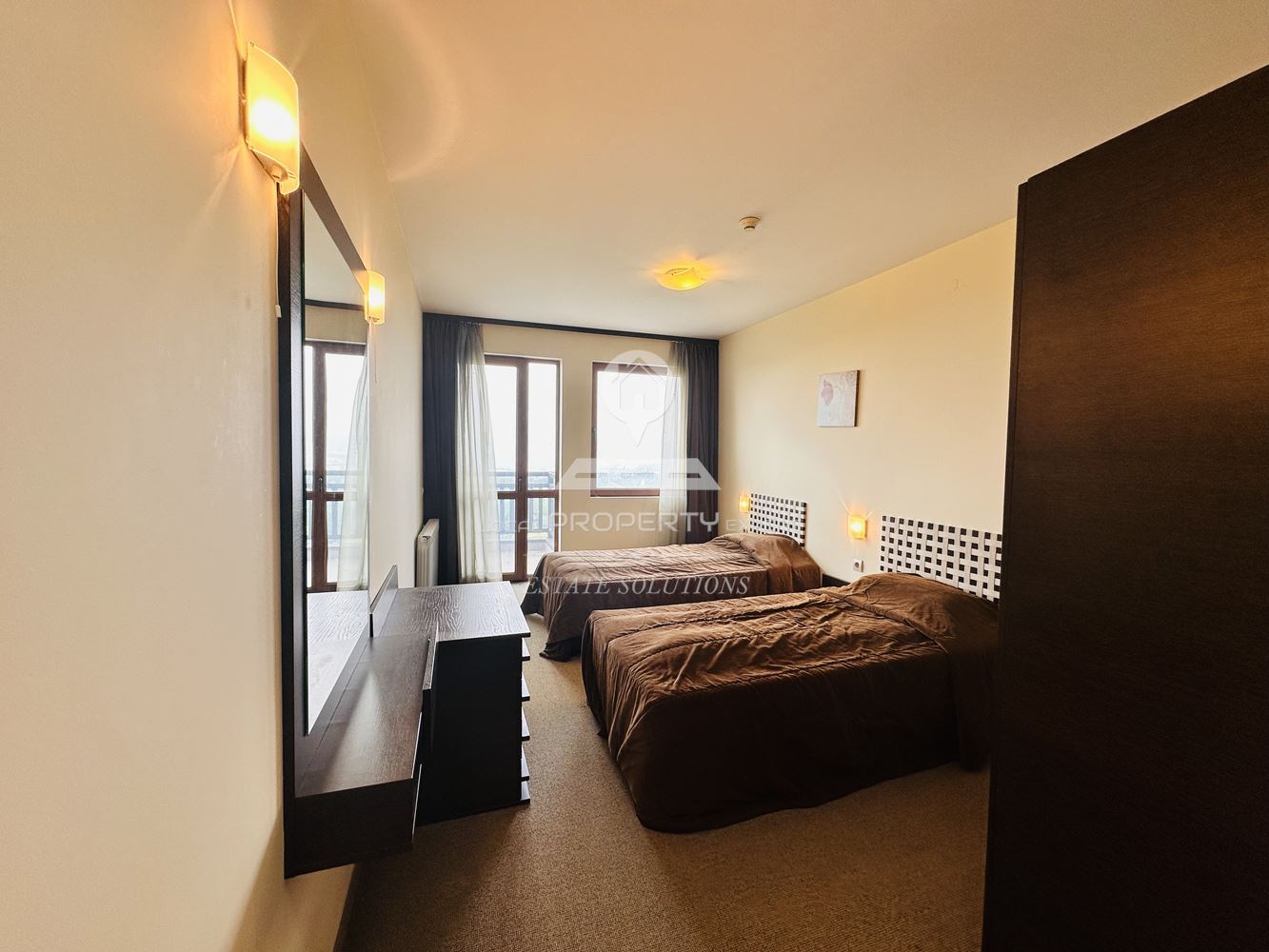 ОБЗАВЕДЕН, ДВУСТАЕН АПАРТАМЕНТ В КОМПЛЕКС "ALL SEASONS CLUB", ГР. БАНСКО. - 0