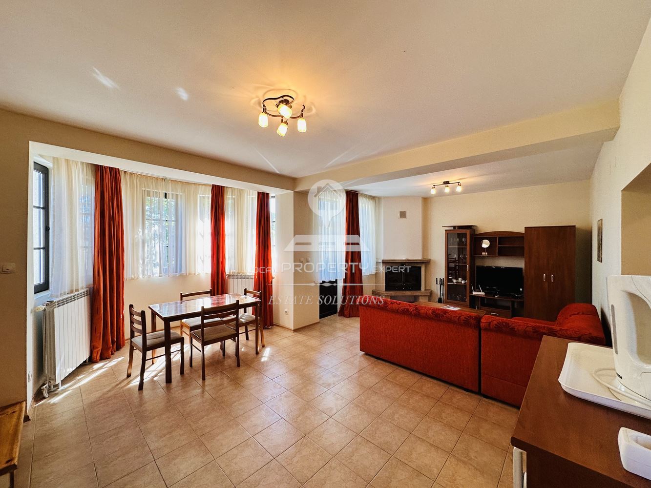 НАПЪЛНО ОБЗАВЕДЕНА ЕДНОФАМИЛНА КЪЩА НА ДВА ЕТАЖА, ПОД НАЕМ В КОМЛЕКС "PINE ROSE", МЕСТНОСТА "СВЕТИ ИВАН", ГР. БАНСКО. - 0