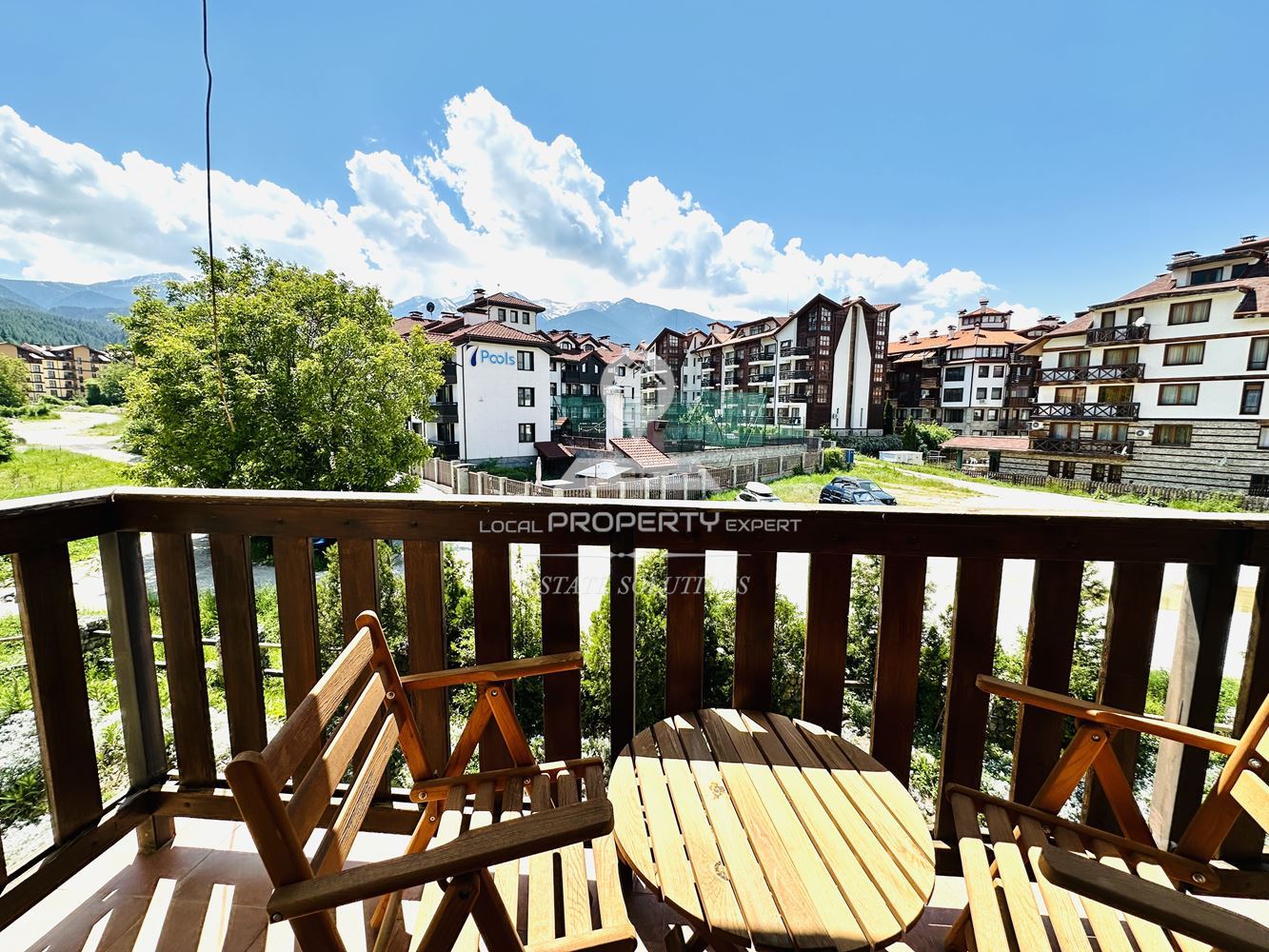 ОБЗАВЕДЕНО, ЮЖНО СТУДИО В ЖИЛИЩНА СГРАДА "ПРЕСПА", КВ. ГРАМАДЕТО, ГР. БАНСКО - 0