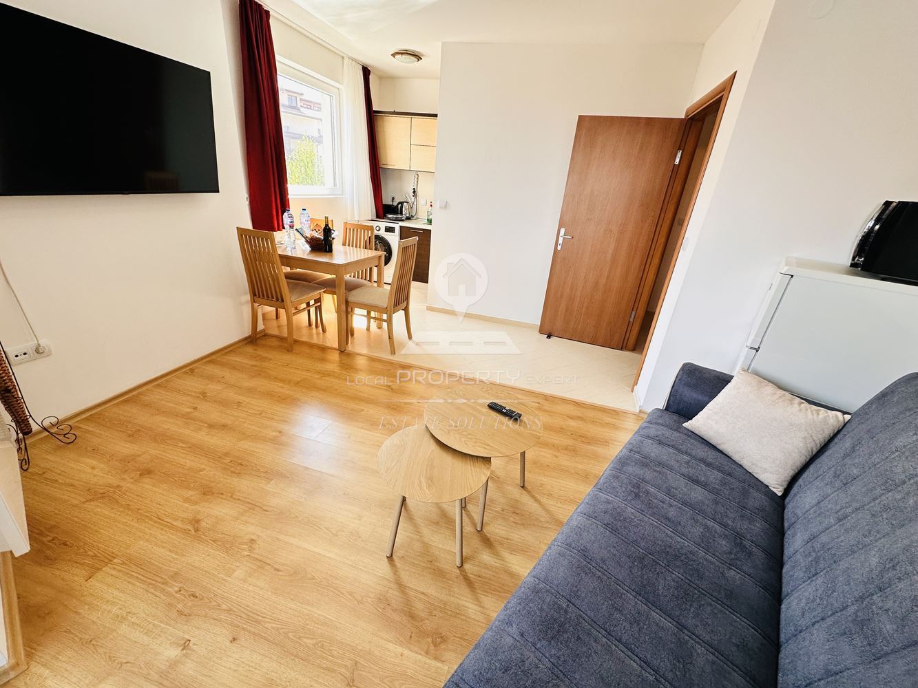 НАПЪЛНО ОБЗАВЕДЕН, ТРИСТАЕН АПАРТАМЕНТ ПОД НАЕМ С ТОП ЛОКАЦИЯ В "WHITEWOOD LODGE", КВ. СТРАГИТЕ, ГР. БАНСКО. - 0