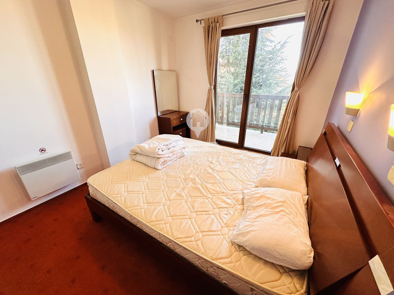 ОБЗАВЕДЕН ТРИСТАЕН АПАРТАМЕНТ ПОД НАЕМ В ЖИЛИЩНА СГРАДА "ПРЕСПА", М. ГРАМАДЕТО, ГР. БАНСКО. - 0