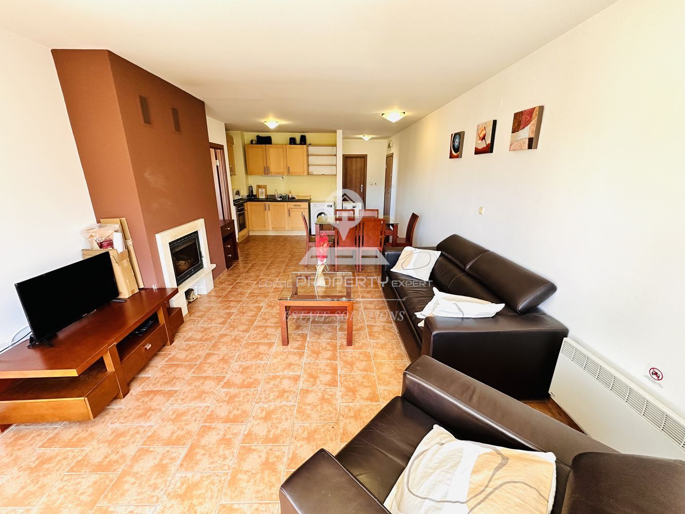 ОБЗАВЕДЕН ТРИСТАЕН АПАРТАМЕНТ ПОД НАЕМ В ЖИЛИЩНА СГРАДА "ПРЕСПА", М. ГРАМАДЕТО, ГР. БАНСКО. - 0