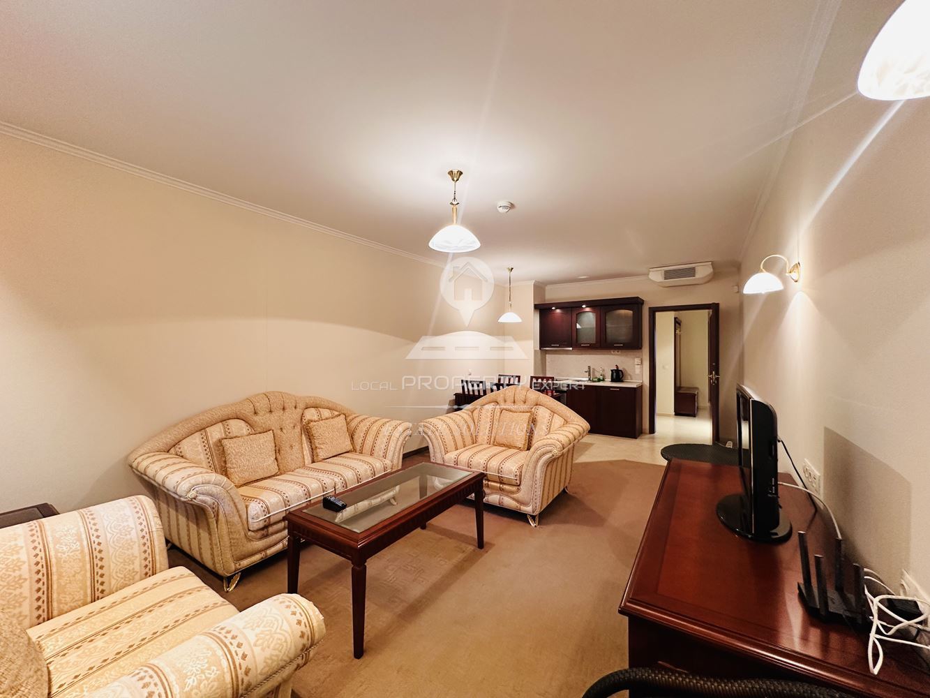 ЛУКСОЗНО ОБЗАВЕДЕН ТРИСТАЕН АПАРТАМЕНТ В КОМПЛЕКЕС "ДАУНТАУН", УЛ. СТРАГИТЕ, КВ. ГЛАЗНЕ, ГР. БАНСКО. - 0