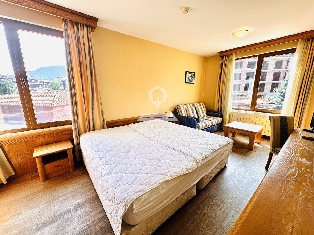 ЮЖЕН ДВУСТАЕН, ОБЗАВЕДЕН АПАРТАМЕНТ В КОМПЛЕКС "БЕЛВЮ РЕЗИДЕНС", УЛ. "НАЙДЕН ГЕРОВ" 1, ГР. БАНСКО. - 0