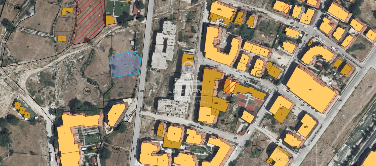 ЗЕМЯ С ВЪЗМОЖНОСТ ЗА РЕГУЛАЦИЯ В ЖИЛИЩНАТА ЧАСТ НА БАНСКО, МЕСТНОСТ ПАРЦАЛЕТО - 0