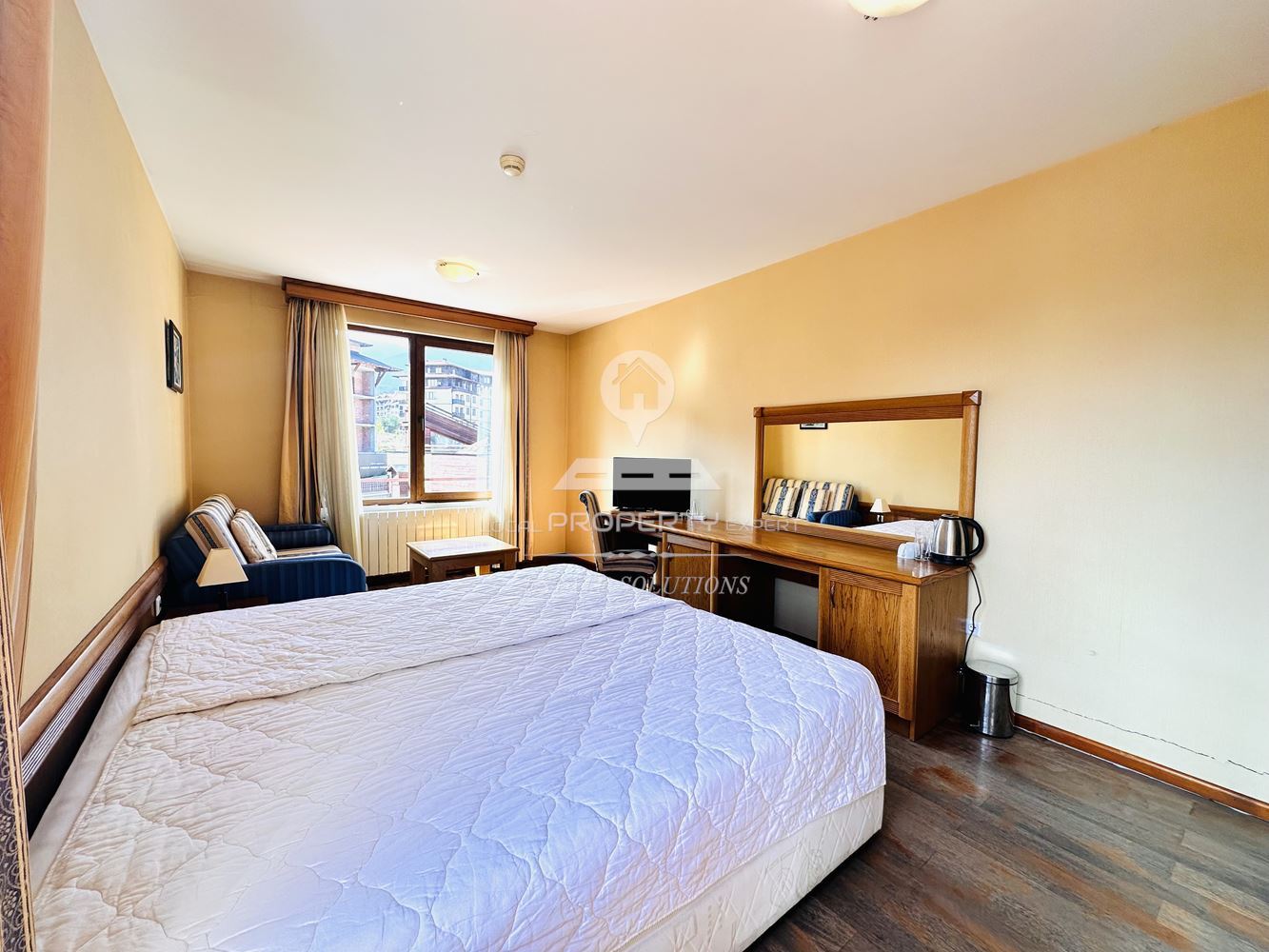 ЮЖЕН ДВУСТАЕН, ОБЗАВЕДЕН АПАРТАМЕНТ В КОМПЛЕКС "БЕЛВЮ РЕЗИДЕНС", УЛ. "НАЙДЕН ГЕРОВ" 1, ГР. БАНСКО. - 0