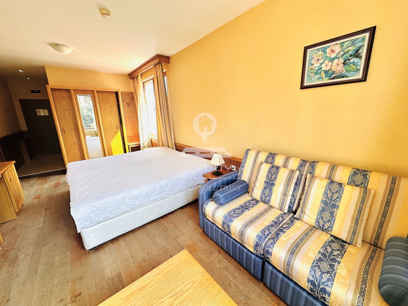 ЮЖЕН ДВУСТАЕН, ОБЗАВЕДЕН АПАРТАМЕНТ В КОМПЛЕКС "БЕЛВЮ РЕЗИДЕНС", УЛ. "НАЙДЕН ГЕРОВ" 1, ГР. БАНСКО. - 0