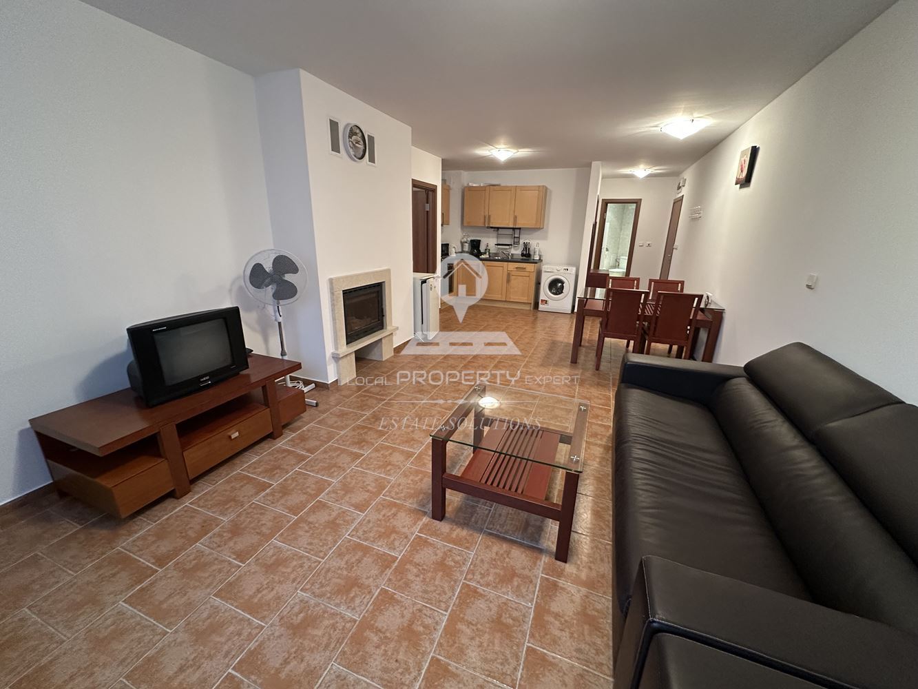 ОБЗАВЕДЕН, ТРИСТАЕН АПАРТАМЕНТ, ПОД НАЕМ В ЖИЛИЩНА СГРАДА "PRESPA", М. ГРАМАДЕТО, ГР. БАНСКО. - 0