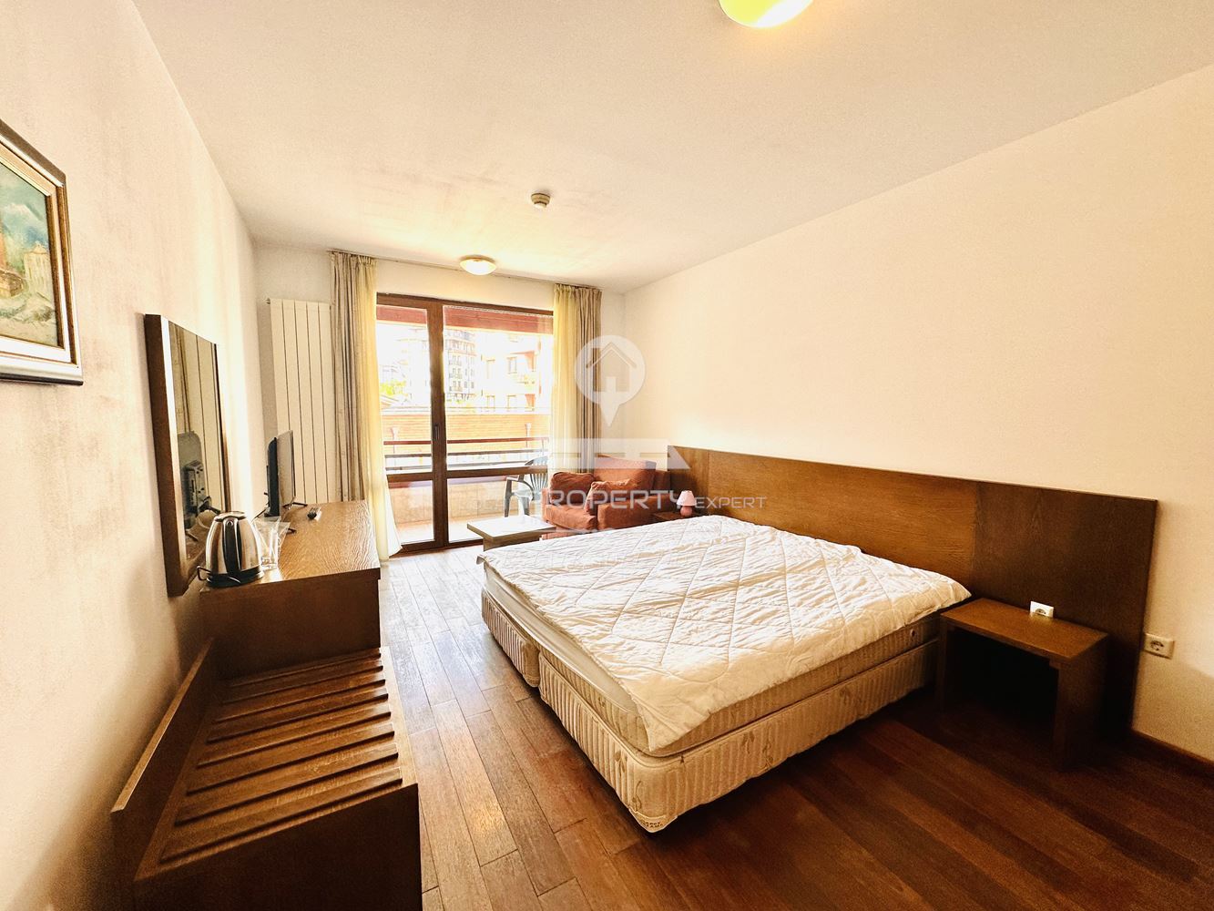 СТУДИО С ЮЖНО ИЗЛОЖЕНИЕ И БАЛКОН, В СГРАДА "BELLEVUE RESIDENCE", ГР.БАНСКО. - 0