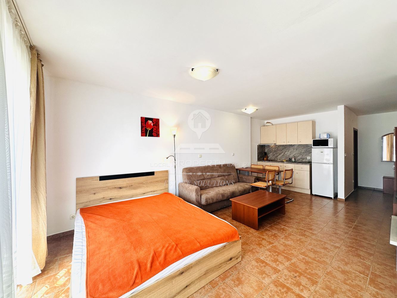 ЮЖНО, ОБЗАВЕДЕНО СТУДИО ПОД НАЕМ В КОМПЛЕКС "PRESPA", КВ. ГРАМАДЕТО, ГР. БАНСКО. - 0