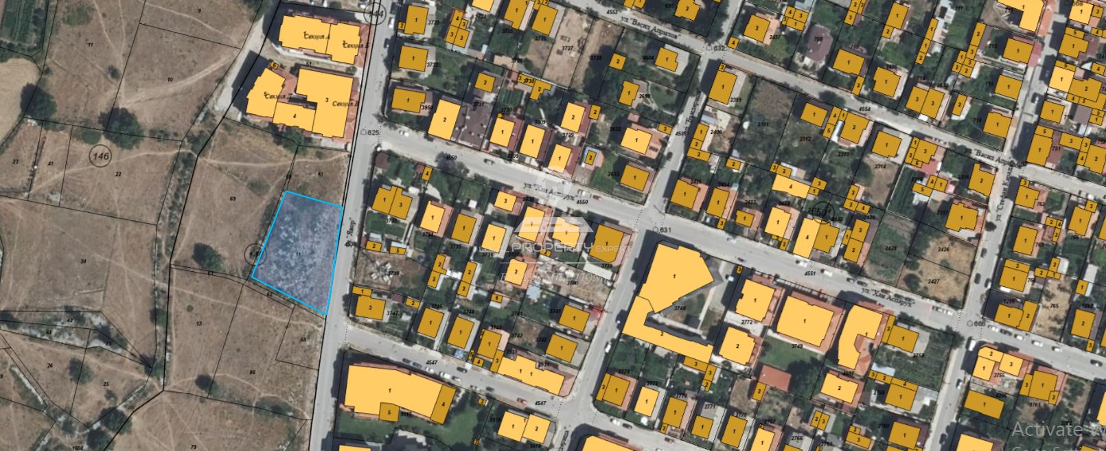 ПАРЦЕЛ В НОВАТА ЧАСТ НА ГР. БАНСКО, МЕСТНОСТ "ГИРАЧНИ УЛИЦИ" - 0