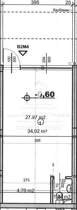 ТЪРГОВСКО ПОМЕЩЕНИЕ С ТОП ЛОКАЦИЯ, УЛ. ПИРИН 64, ГР. БАНСКО. - 0