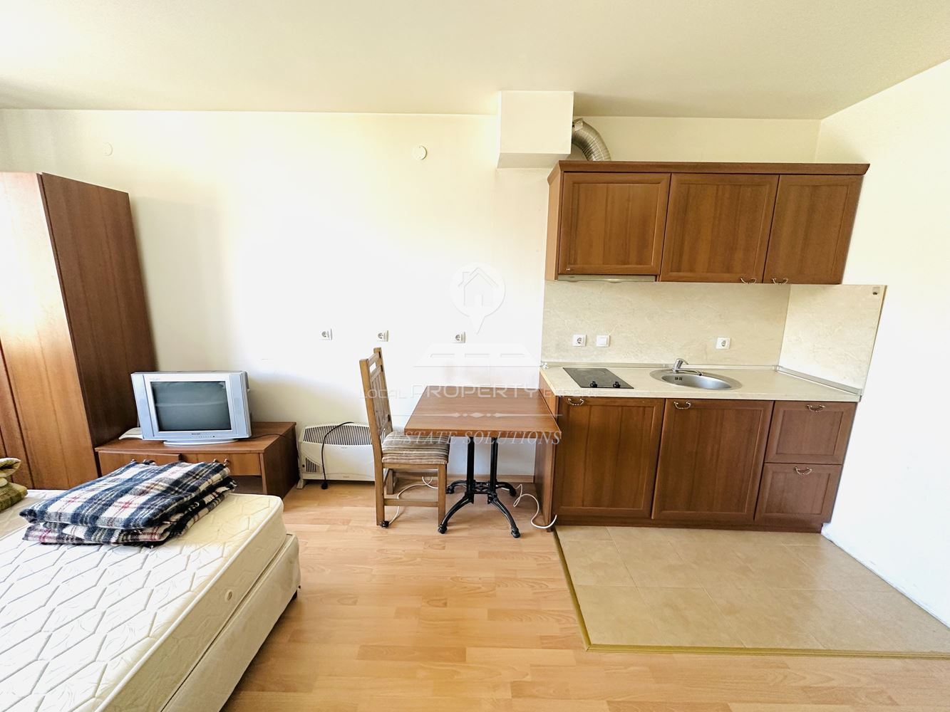 ОБЗАВЕДЕНО СТУДИО ПОД НАЕМ В ЖИЛИЩНА СГРАДА "MOUNTAIN PARADISE 1" ГР. БАНСКО. - 0