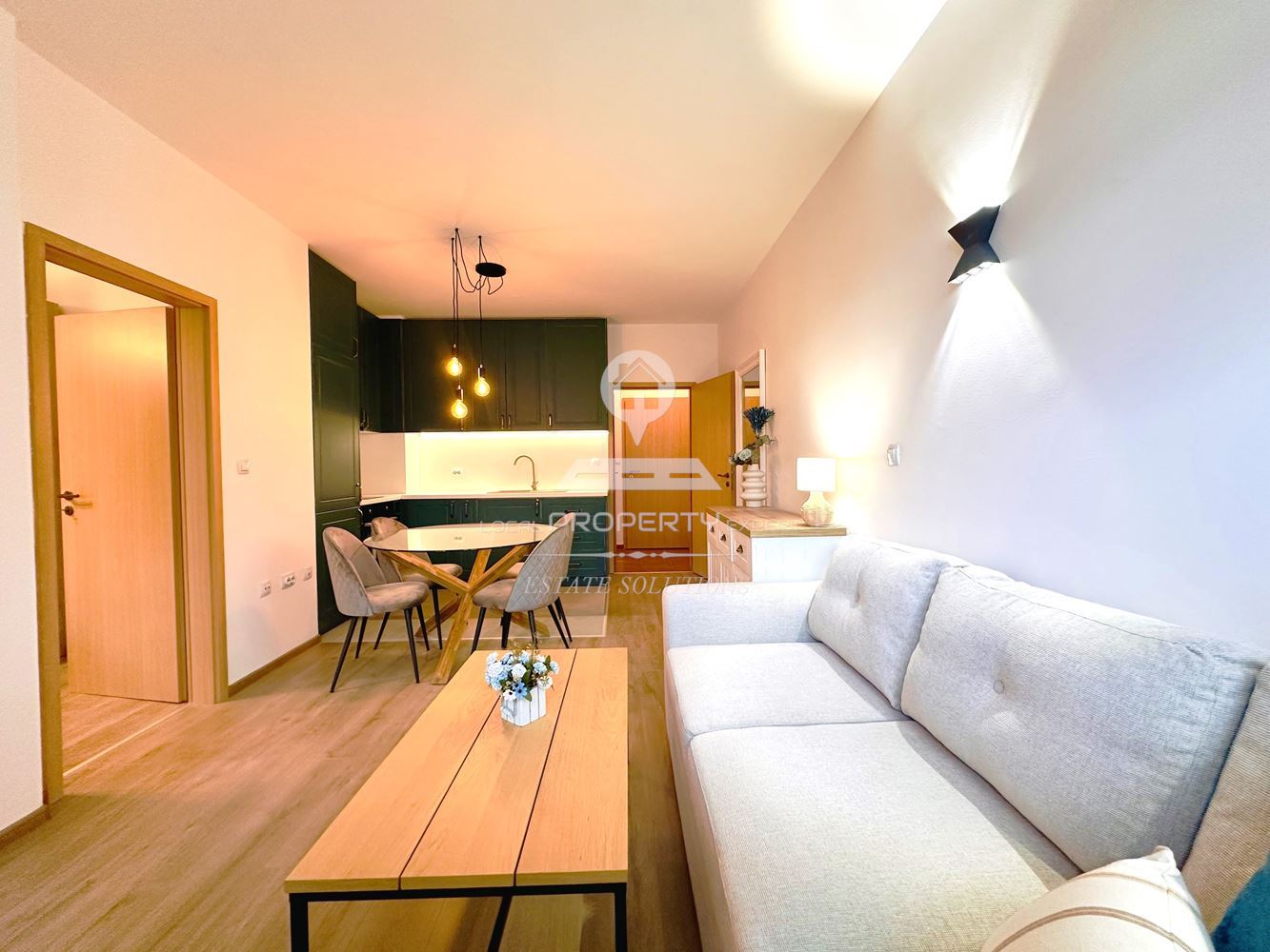 ДВУСТАЕН АПАРТАМЕНТ В ЖИЛИЩНА СГРАДА, С ПАРКО МЯСТО И МАЗЕ, ГР. БАНСКО - 0