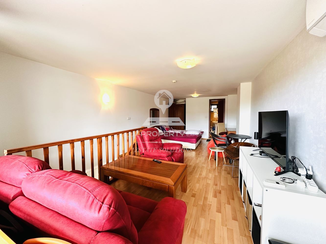 НАПЪЛНО ОБЗАВЕДЕН ДВУСТАЕН АПАРТАМЕНТ В СГРАДА "MAUNTAIN PARADISE" 1, УЛ. МУРАТОВО ЕЗЕРО, КВ. ГЛАЗНЕ, ГР. БАНСКО. - 0