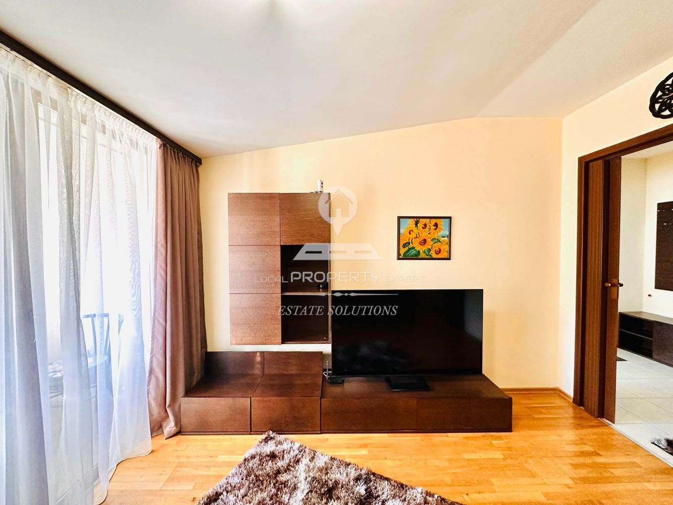 УЮТЕН, НАПЪЛНО ОБЗАВЕДЕН ДВУСТАЕН АПАРТАМЕНТ ПОД НАЕМ С ПАНОРАМНА ГЛЕДКА КЪМ ПИРИН, М СВ. ИВАН РИЛСКИ, ГР. БАНСКО. - 0