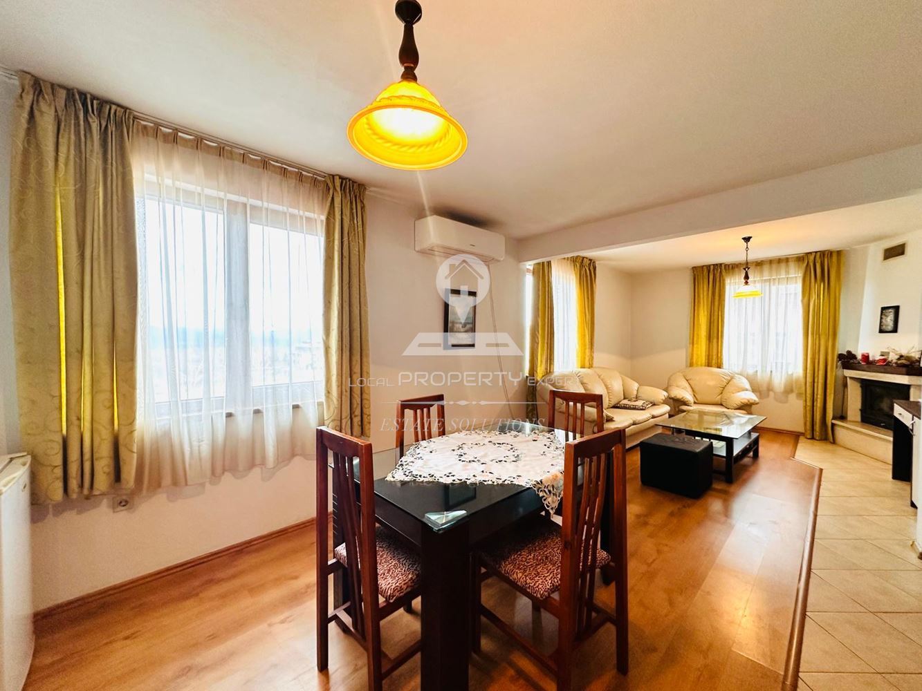 НАПЪЛНО ОБЗАВЕДЕН ТРИСТАЕН МЕЗОНЕТ ПОД НАЕМ В РАЙОНА НА ЕКОНТ, УЛ. ВАСИЛ КЪНЧЕВ 1, ГР. БАНСКО. - 0