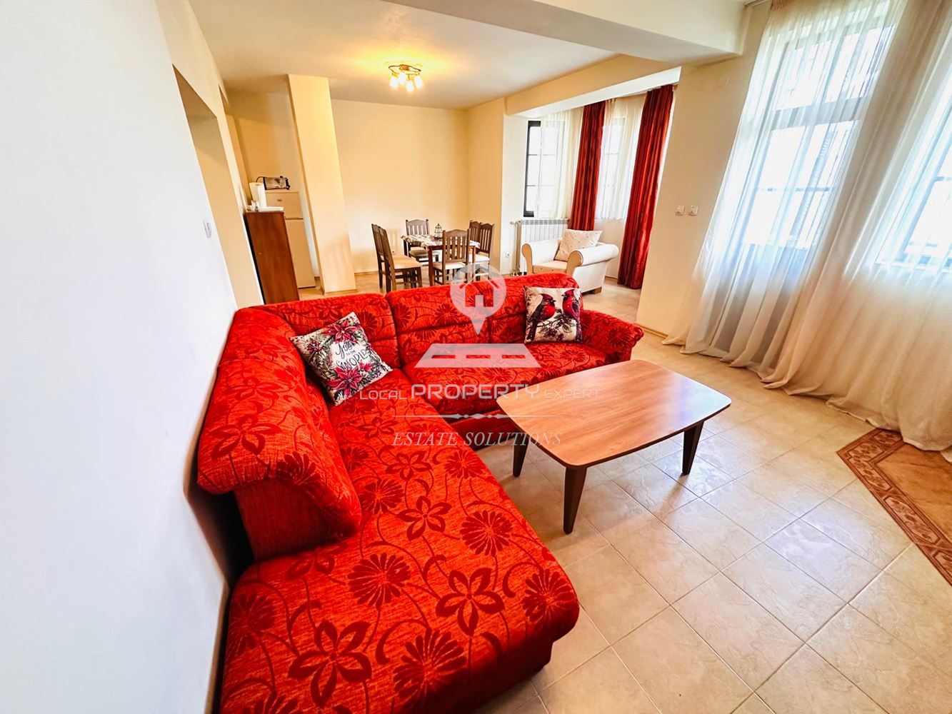 НАПЪЛНО ОБЗАВЕДЕНА КЪЩА С ТРИ СПАЛНИ ПОД НАЕМ В КОМЛЕКС "PINE ROSE", МЕСТНОСТА "СВЕТИ ИВАН", ГР. БАНСКО. - 0