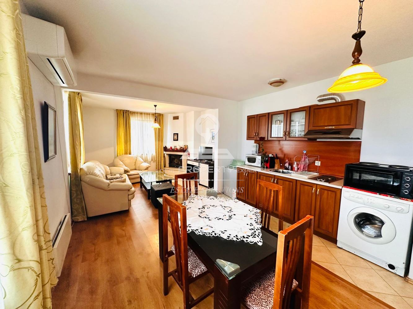 НАПЪЛНО ОБЗАВЕДЕН ТРИСТАЕН МЕЗОНЕТ ПОД НАЕМ В РАЙОНА НА ЕКОНТ, УЛ. ВАСИЛ КЪНЧЕВ 1, ГР. БАНСКО. - 0