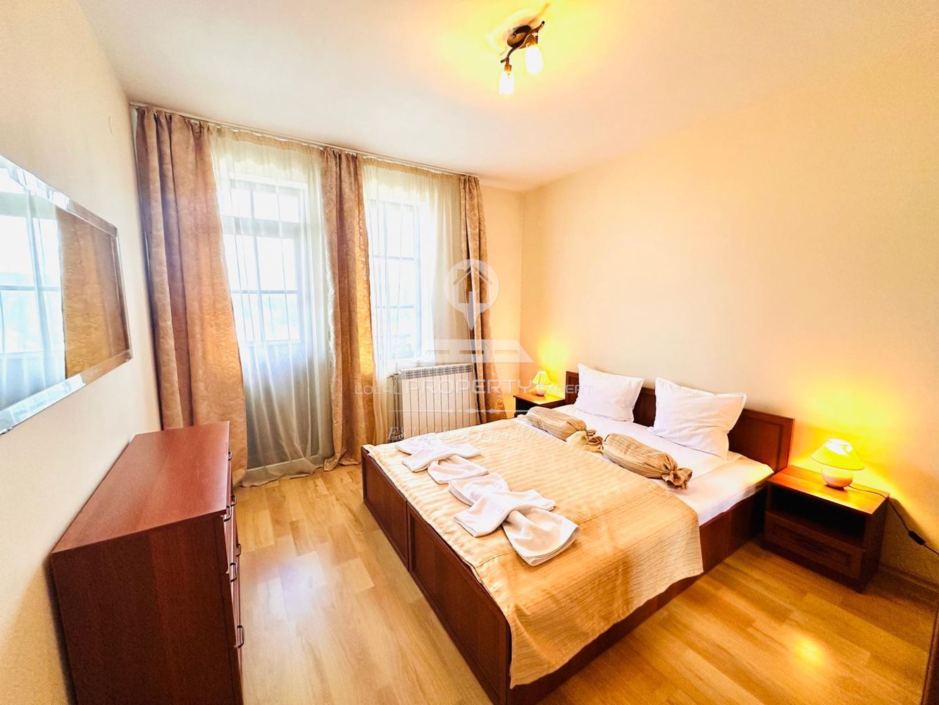 НАПЪЛНО ОБЗАВЕДЕНА КЪЩА С ТРИ СПАЛНИ ПОД НАЕМ В КОМЛЕКС "PINE ROSE", МЕСТНОСТА "СВЕТИ ИВАН", ГР. БАНСКО. - 0