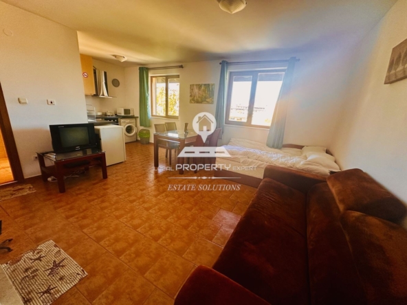 ОБЗАВЕДЕНО СТУДИО ПОД НАЕМ В ЖИЛИЩНА СГРАДА "СТАРИЯТ ХАН", М. ГРАМАДЕТО ГР.БАНСКО. - 0