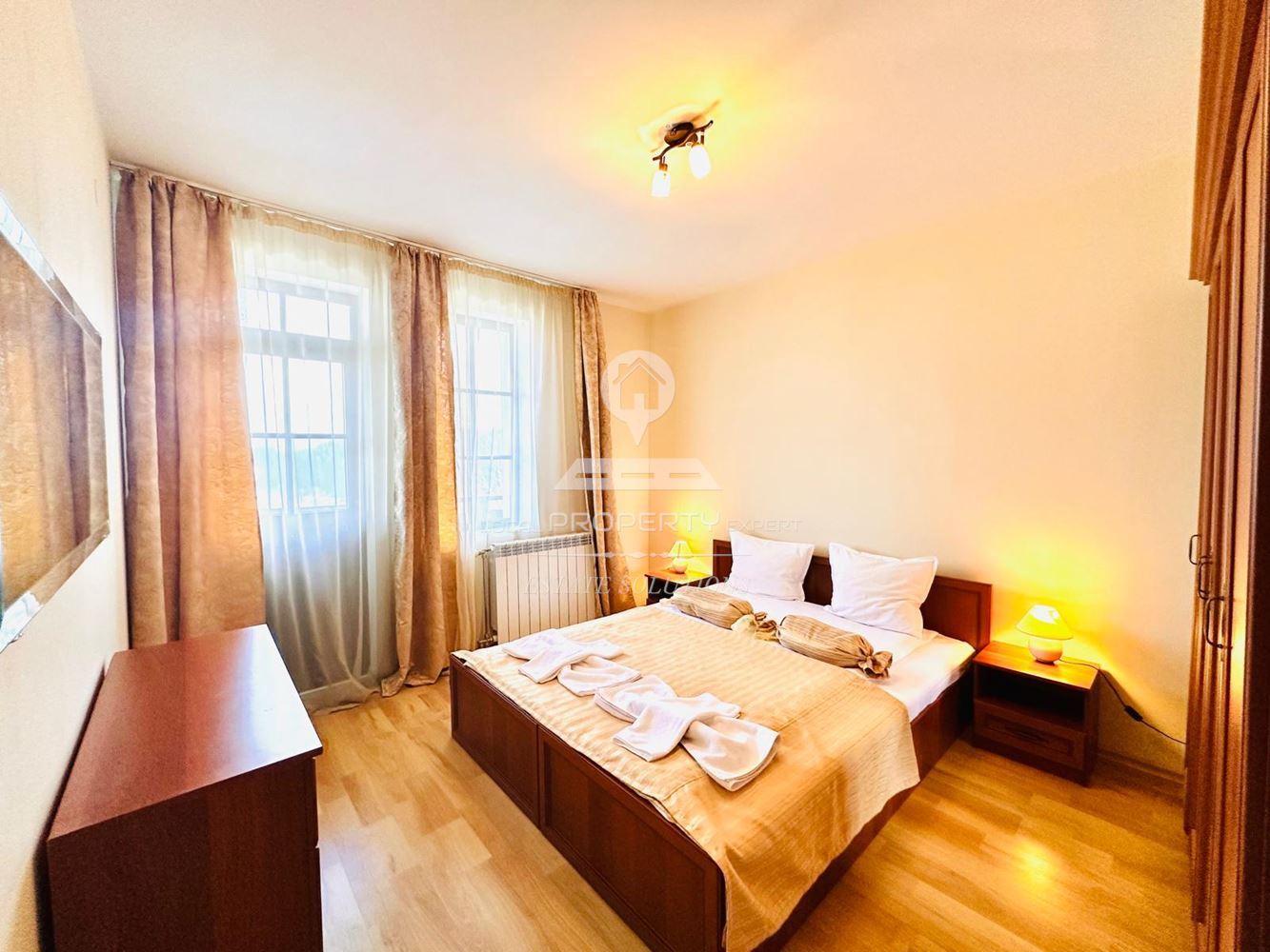 НАПЪЛНО ОБЗАВЕДЕНА КЪЩА С ТРИ СПАЛНИ ПОД НАЕМ В КОМЛЕКС "PINE ROSE", МЕСТНОСТА "СВЕТИ ИВАН", ГР. БАНСКО. - 0