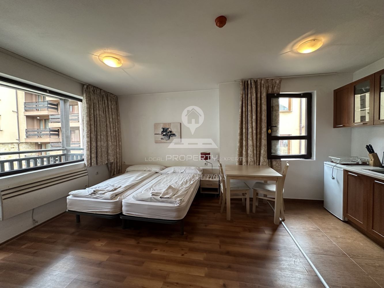 ОБЗАВЕДЕНО СТУДИО НА ТОПО ЛОКАЦИЯ, В КОМПЛЕКС "АПАРТАМЕНТИ ГОНДОЛА" ГРАД БАНСКО. - 0