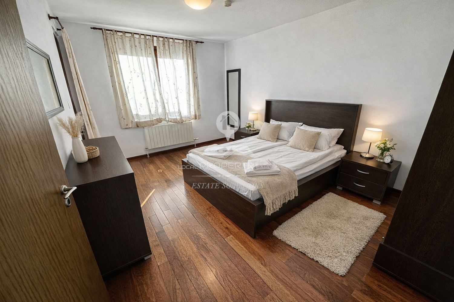 ОБЗАВЕДЕН, ТРИСТАЕН АПАРТАМЕНТ В КОМПЛЕКС "BELLEVUE RESIDENCE" ГР.БАНСКО. - 0