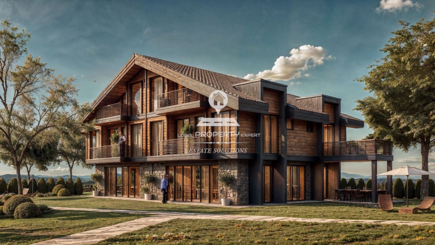 ЛУКСОЗНИ КЪЩИ НА МЕТРИ ОТ СКИ ЛИФТ БАНСКО. - 0