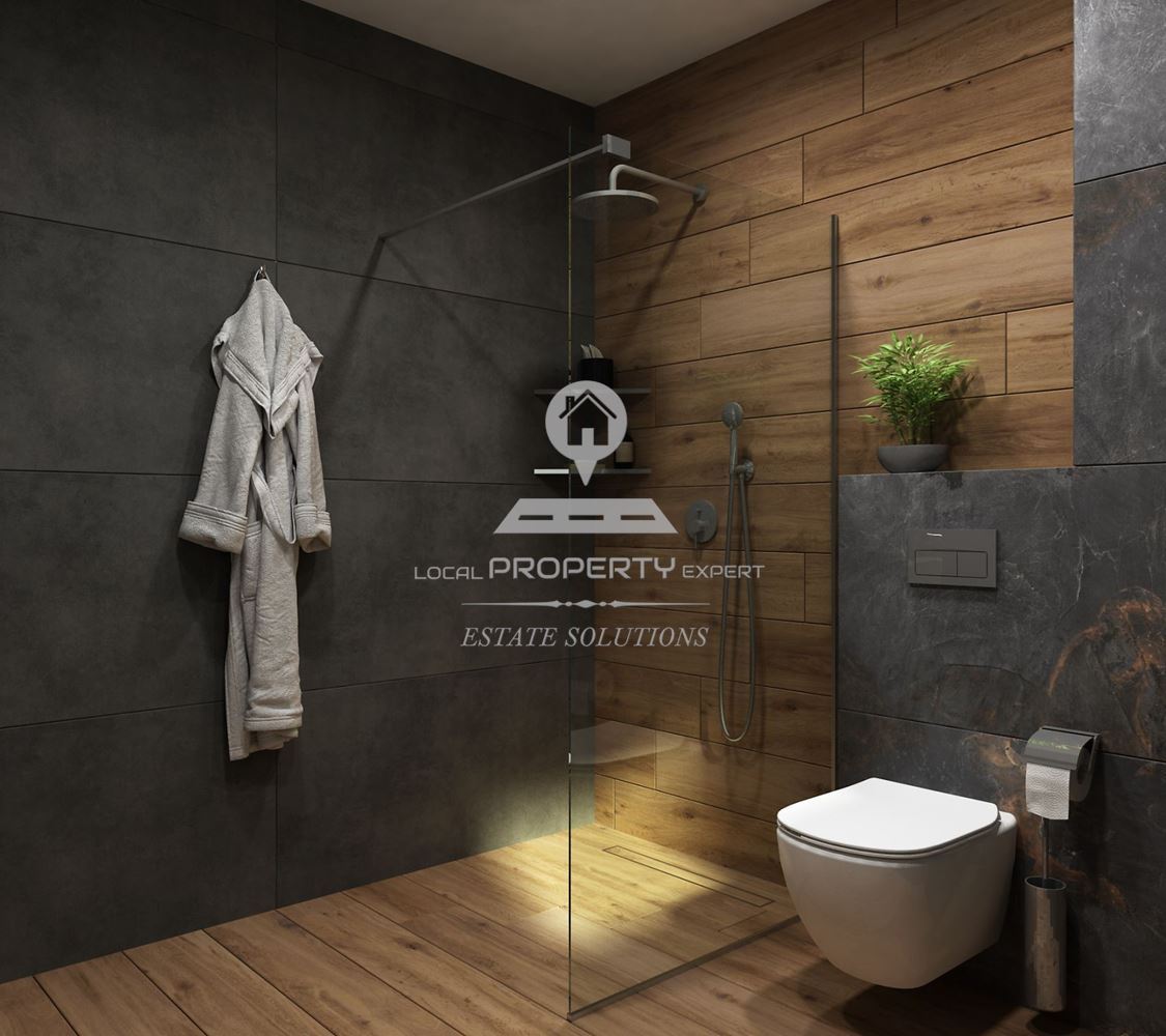 НОВА ЕДНОФАМИЛНА КЪЩА "ДО МЕБЕЛИ" - ПОДОВО С ТЕРМОПОМПА И ПРОСТОРЕН ГАРАЖ - 0