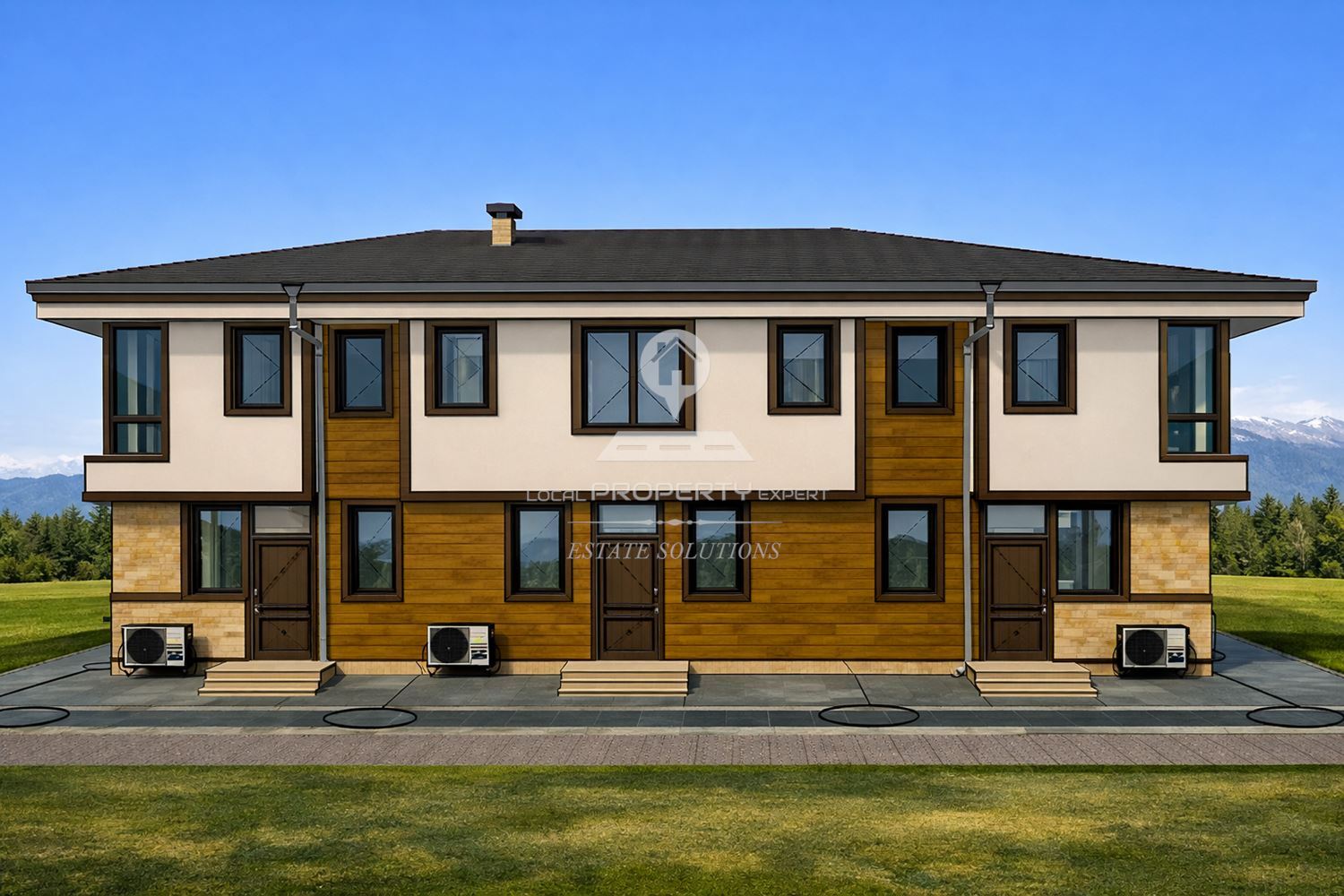 МЕЗОНЕТ СЪС СОБСТВЕН ДВОР И ПАРКОМЯСТО, ГР. БАНСКО - 0