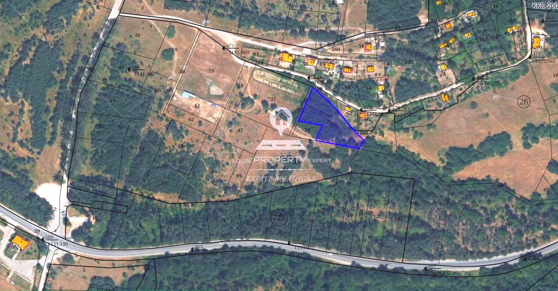 ПАРЦЕЛ ЗА ВИЛНО СТРОЙТЕЛСТВО МЕСТНОСТ ПРЕДЕЛ, РАЙОН РАЗЛОГ. - 0