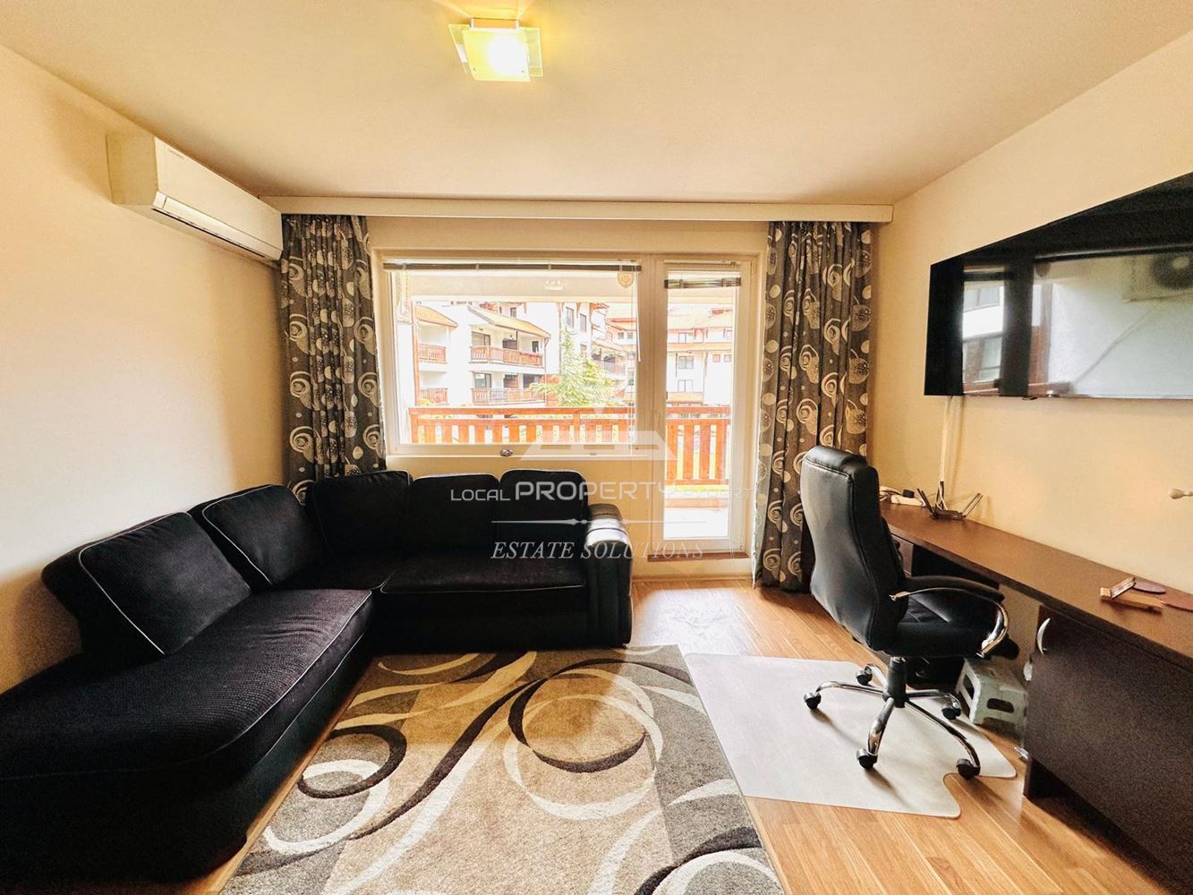 НАПЪЛНО ОБЗАВЕДЕН ДВУСТАЕН АПАРТАМЕНТ С ТОП ЛОКАЦИЯ В КОМПЛЕКС "BANSKO ROYAL TOWERS'', КВ. ГЛАЗНЕ, ГР. БАНСКО. - 0