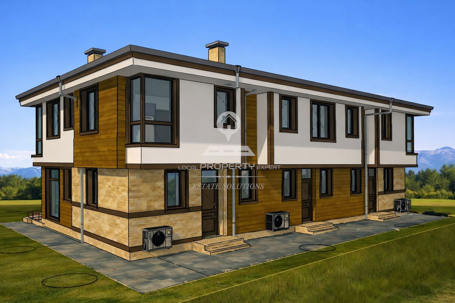 МЕЗОНЕТ СЪС СОБСТВЕН ДВОР И ПАРКОМЯСТО, ГР. БАНСКО - 0