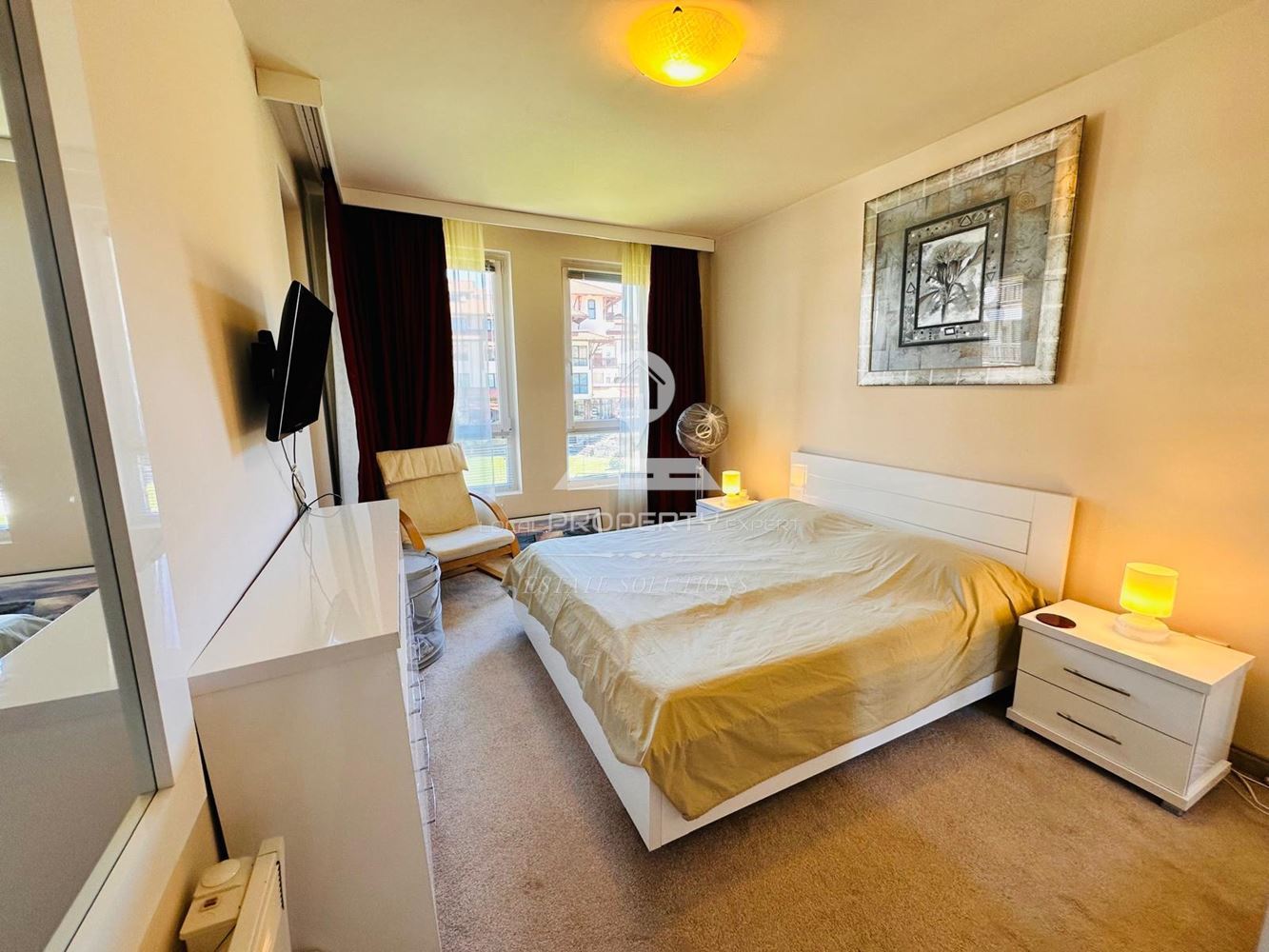 НАПЪЛНО ОБЗАВЕДЕН ДВУСТАЕН АПАРТАМЕНТ С ТОП ЛОКАЦИЯ В КОМПЛЕКС "BANSKO ROYAL TOWERS'', КВ. ГЛАЗНЕ, ГР. БАНСКО. - 0