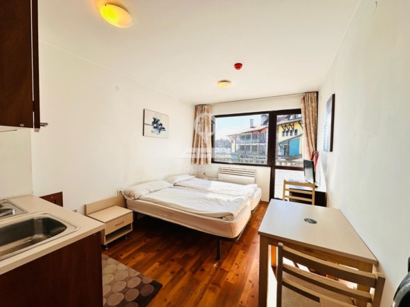 НАПЪЛНО ОБЗАВЕДЕНО СТУДИО В ЖИЛИЩНА СГРАДА БЕЗ ТАКСА ПОДДРЪЖКА, УЛ. "ЛАЗАР ТРЕНЧЕВ", ГР. БАНСКО. - 0